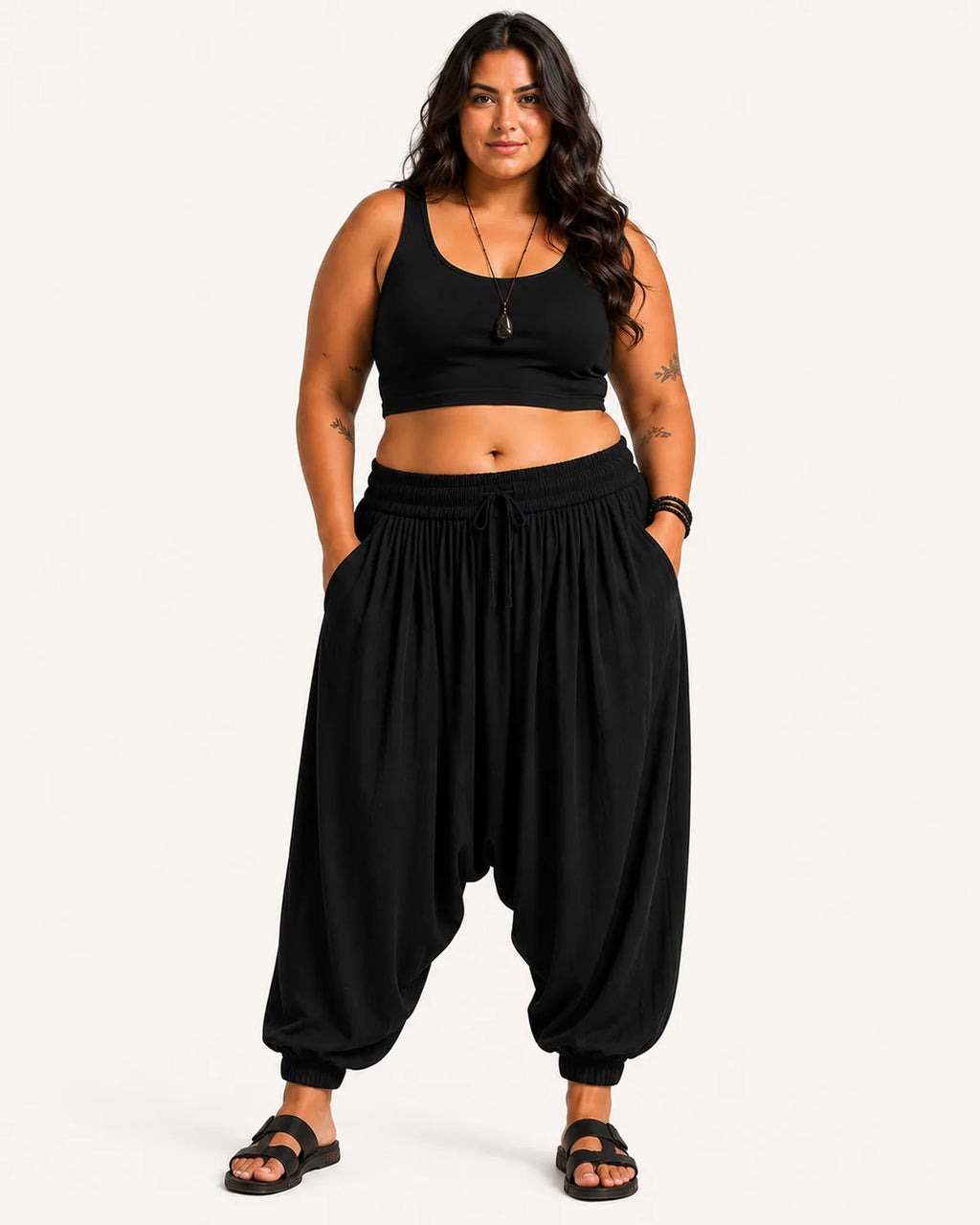 Calça Noite Nômade - feminina plus size