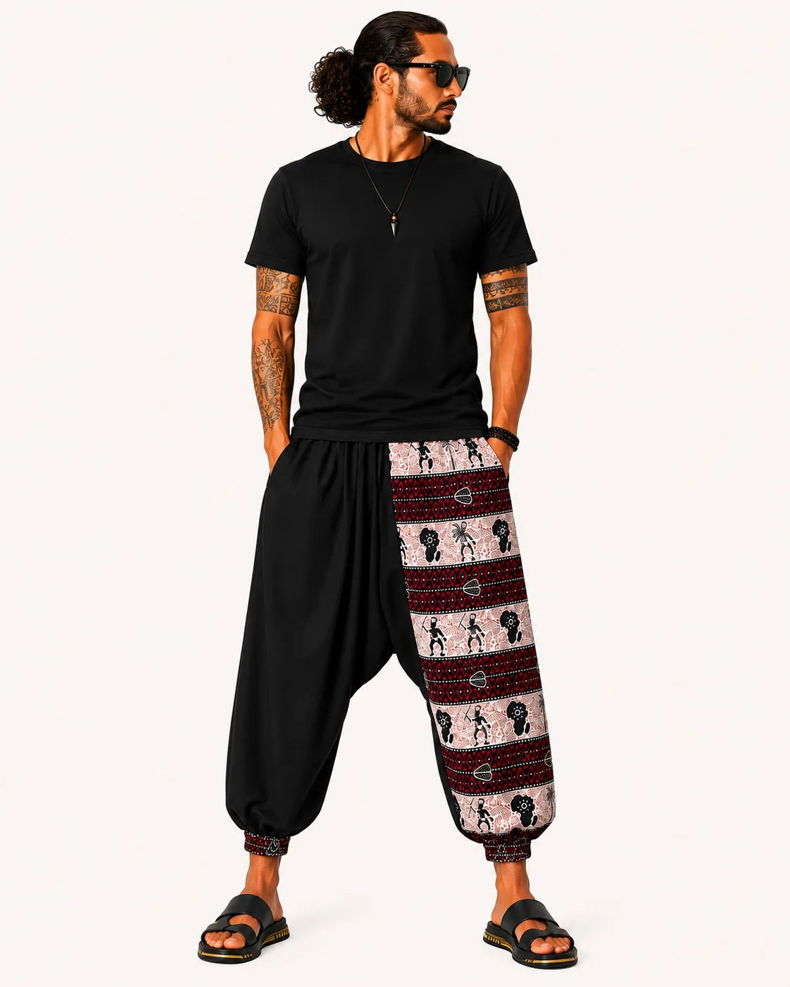 Calça Saruel Savana Rubra - frente masculino