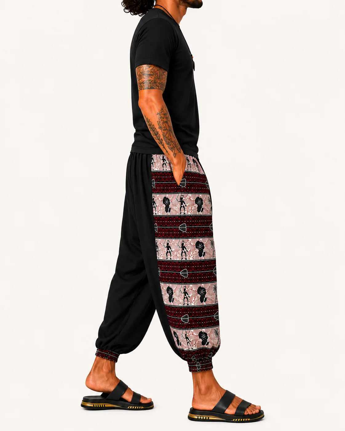 Calça Saruel Savana Rubra - lado masculino