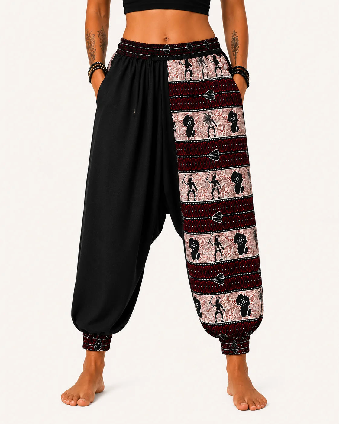 Calça Saruel Savana Rubra - frente feminino