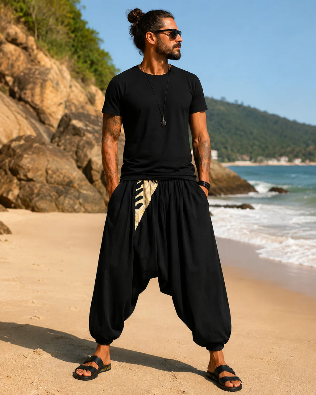 Calça Saruel Eclipse Tribal - lifestyle masculino praia