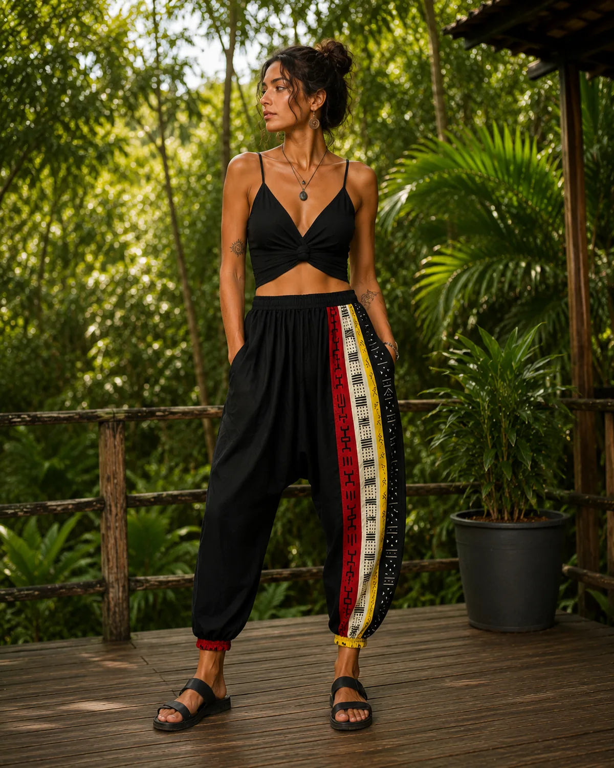 Calça Saruel Caminho do Sol - lifestyle feminino