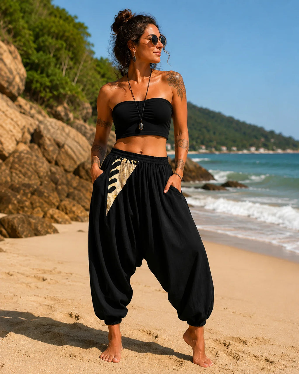 Calça Saruel Eclipse Tribal - lifestyle feminino praia