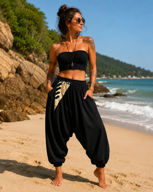 Calça Saruel Eclipse Tribal - lifestyle feminino praia